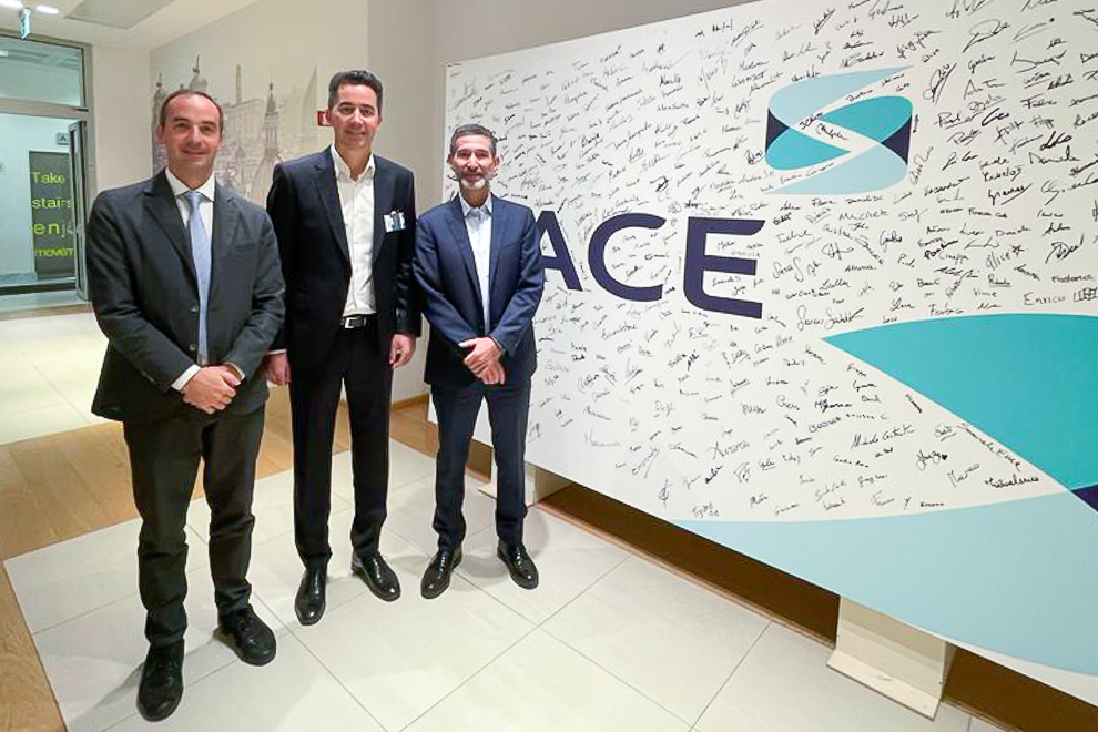Manuel Calvo se reunió con directivos de la agencia de inversión italiana SACE