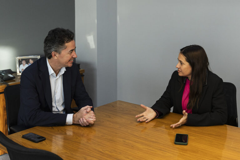 Medioambiente y obras, temas de la reunión con la intendenta Carolina Basualdo