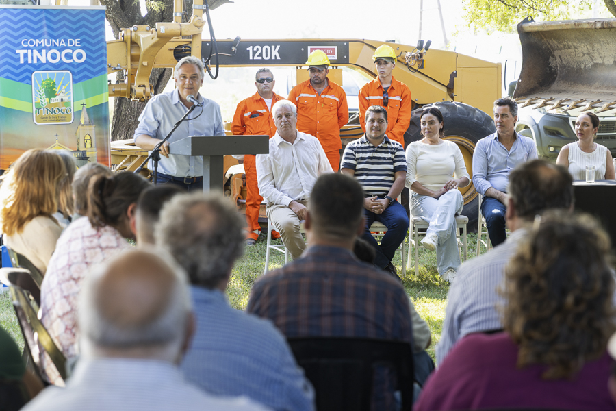 Tinoco y Colonia Caroya quedarán unidas por asfalto