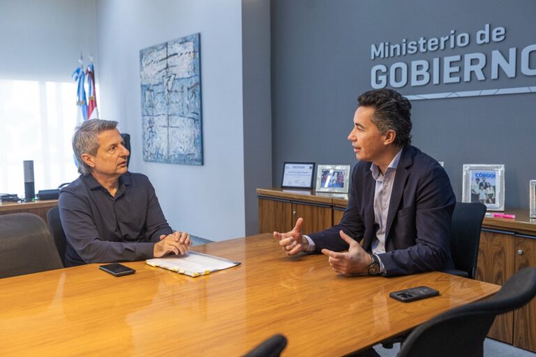 El ministro Calvo y el intendente Bernarte repasaron la agenda de gestión en San Francisco