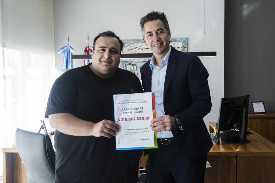 Las Higueras amplía su red de gas natural domiciliaria